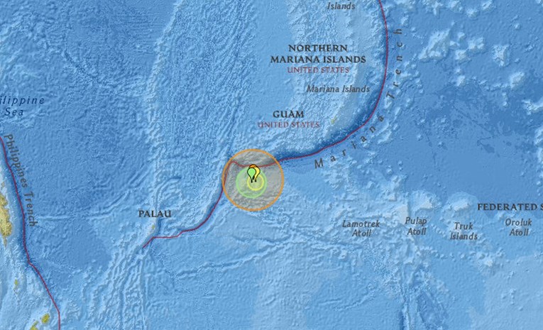 Snažan potres pogodio Mikroneziju