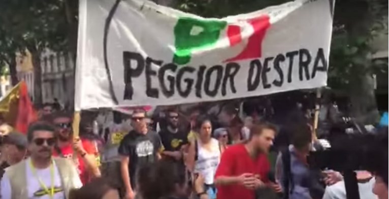 Dok Hrvati hodaju za zabranu pobačaja, Talijani su izašli na ulice za prava migranata