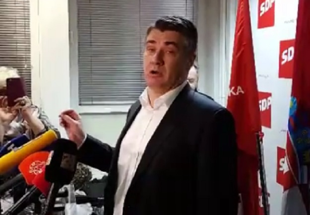 VIDEO Milanović izašao iz sjene i nakon Bernardićeve pobjede održao vatreni govor
