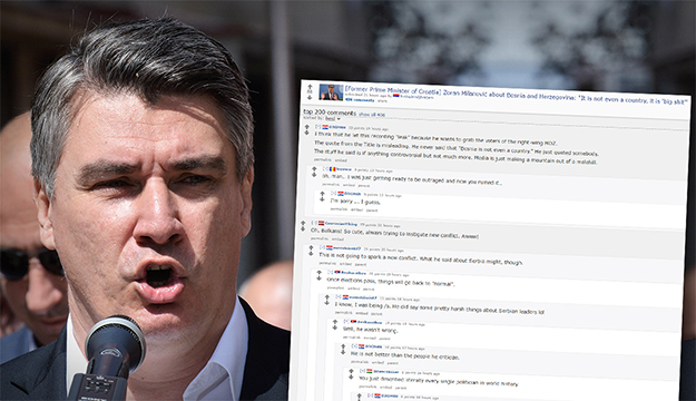 Europljani na Redditu komentiraju Milanovića: "Slatko je kako vi Balkanci tražite povod za sukob"