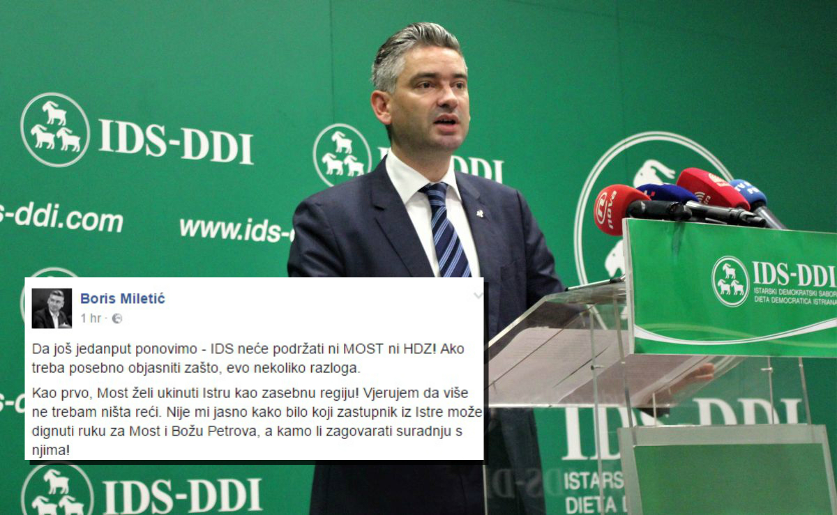 Miletić napao Petrova: Podržava Markićku i protivnik je pobačaja, kako itko iz Istre može biti za njega