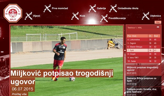Bivši igrač Partizana novo pojačanje Splita