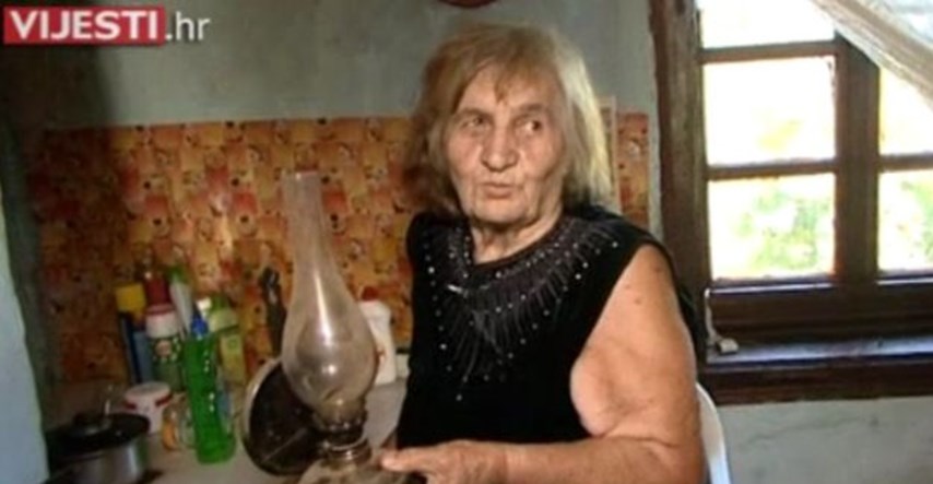 Suze bake Milke: Zahvaljujući dobrim ljudima u 81. godini prvi put živi u kući sa strujom