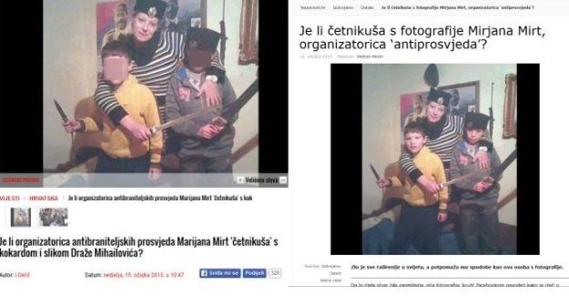 Šator-ekstremisti šire lažnu fotografiju Marijane Mirt i huškaju na njeno ubojstvo