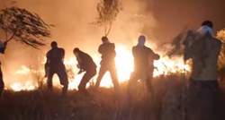 VIDEO Mještani u Kamenu sami gasili požar granama i sokovima