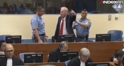 VIDEO Pogledajte kako je Mladić podivljao u sudnici zbog čega je izbačen