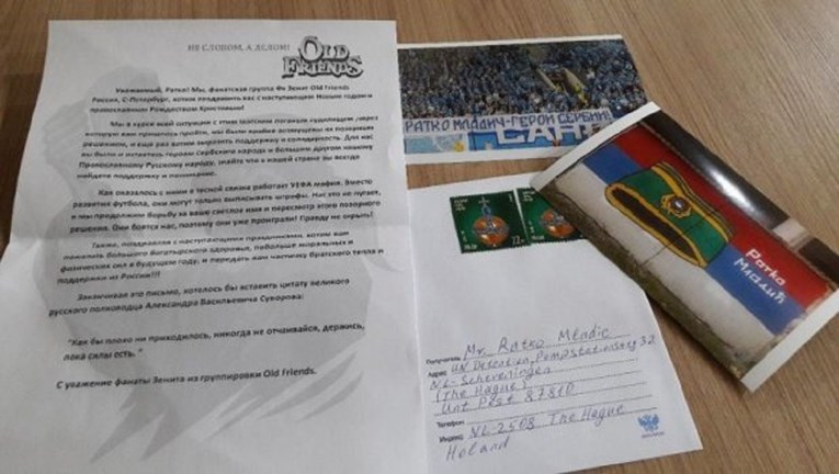 Ultrasi Zenita poslali novogodišnje pismo Mladiću u Haag i citirali slavnog vojskovođu
