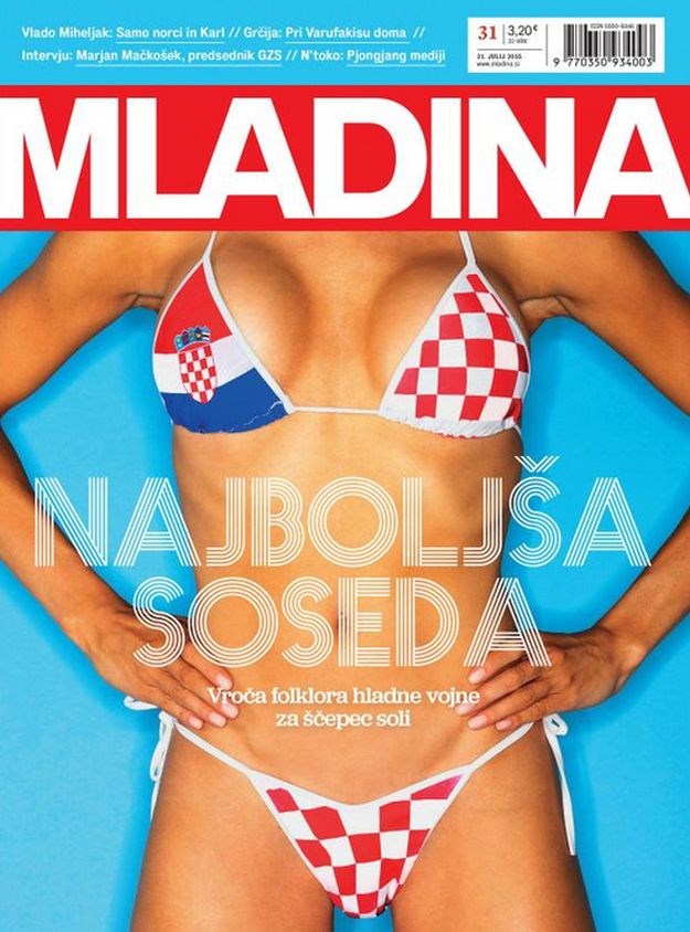 Hladni odnosi, vruća naslovnica: Ovako su Slovenci reagirali na"hladni rat" s Hrvatima