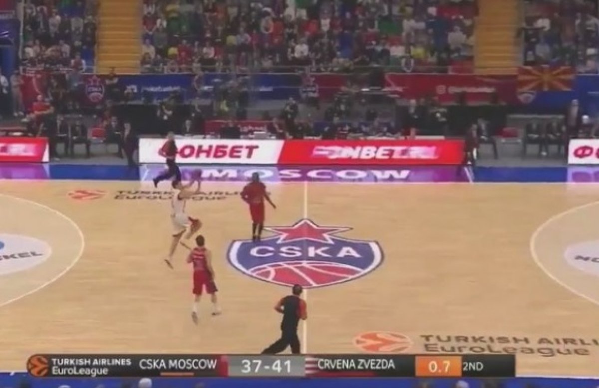 Košarkaš Zvezde pogodio sa svoje polovice