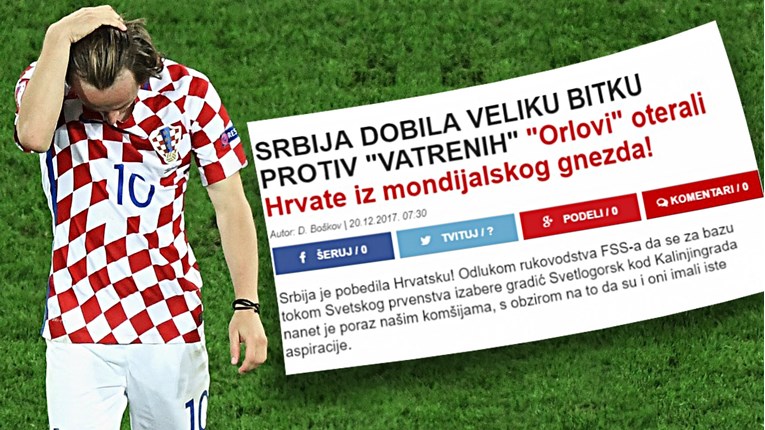 "Srbija dobila veliku bitku protiv Hrvatske": Srpski tabloid slavi uoči Svjetskog prvenstva