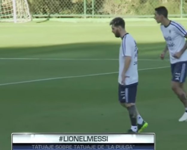 VIDEO Messi iznenadio svijet novom tetovažom