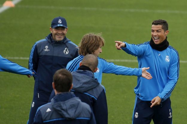 Pogledajte kako nestašni Modrić zabavlja suigrače na treningu