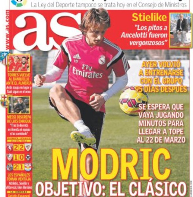 Modrić se definitivno vraća za El Clasico 22. ožujka