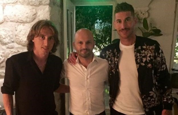 FOTO Luka Modrić u Dubrovniku večerao sa Sergiom Ramosom