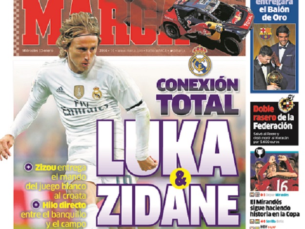 Modrić, šef Zidaneovog Reala: "Hrvat kontrolira igru, poveznica je terena i klupe"