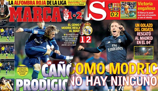 Modrić gleda Španjolce s preko pola milijuna naslovnica: "Genije, jedinstveni, čudesni topnik"