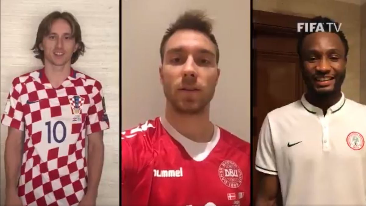 MODRIĆ PROGOVORIO ŠVEDSKI Zvijezde SP-a poželjele dobrodošlicu uoči ždrijeba u Moskvi