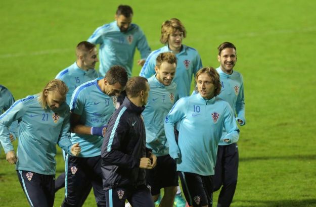 FOTO Kapetan predvodio trening Hrvatske, Kovačić i Ćorluka radili odvojeno