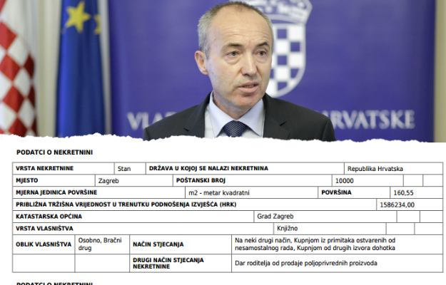 Objavljena imovinska kartica Damira Krstičevića: Dva stana u Zagrebu i štednja od 2,8 milijuna kuna