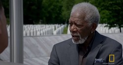 VIDEO Morgan Freeman posjetio Srebrenicu, Srbi podivljali: "Đubre crnačko"