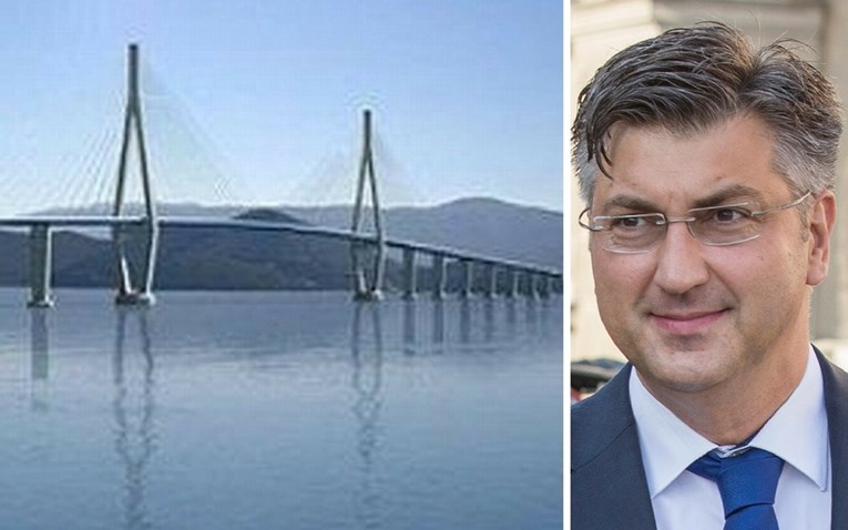 Plenković: Gradnja Pelješkog mosta je strateška za Hrvatsku i projekt se nastavlja