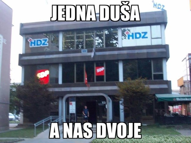 MOST Bože Petrova samo jednom slikom ismijao HDZ i SDP