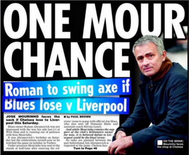Svjetske naslovnice: Mourinho protiv Kloppa spašava posao