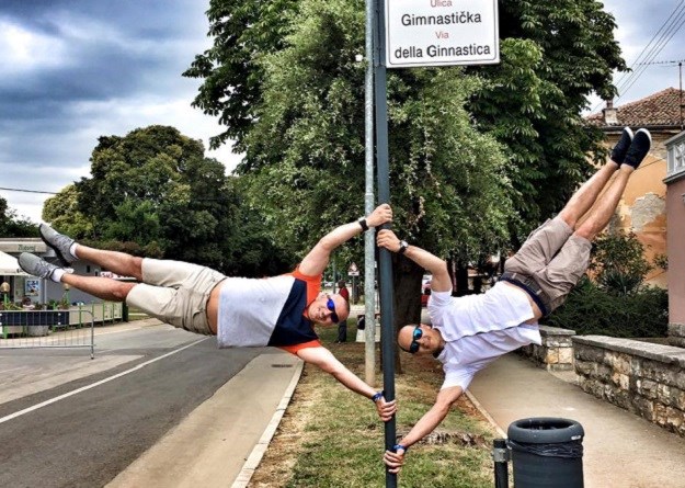 FOTO Što se dogodi kad hrvatski gimnastičar uđe u Gimnastičku ulicu?