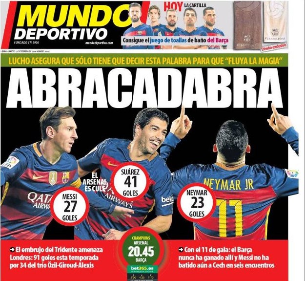 Svjetske naslovnice: Barcelonin trozubac skoro tri puta ubojitiji od Arsenalovog