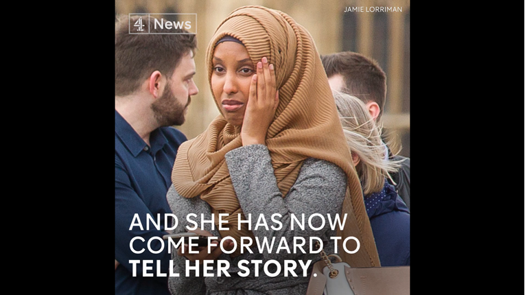 VIDEO Muslimanka iz Londona odgovorila desničarima koji su se obrušili na nju zbog fotografije