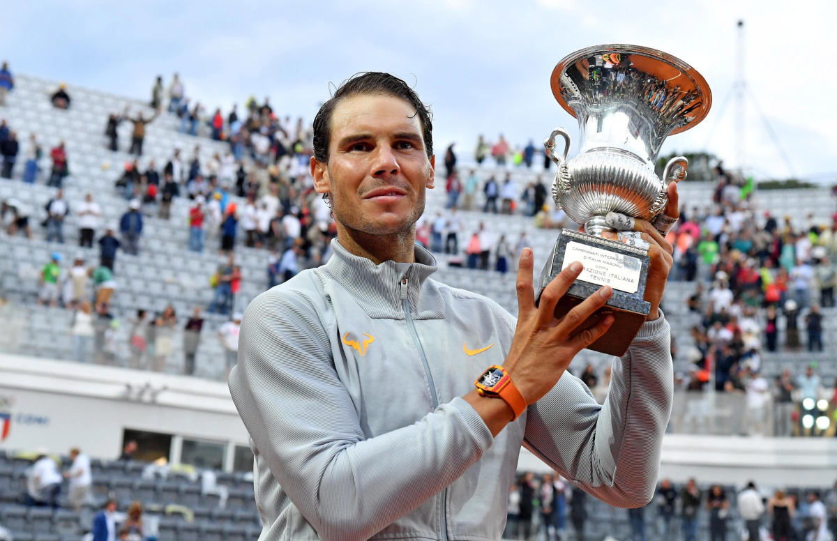 OSTAJE BROJ 1 Nadal uz pomoć kiše do preokreta i trofeja u Rimu