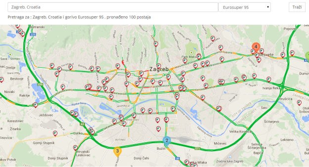 Pokrenuta web stranica koja vam pokazuje gdje je najjeftinije gorivo