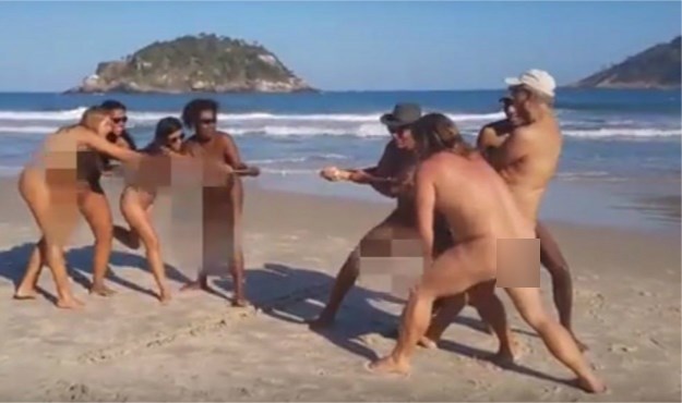 VIDEO Preko tisuću nudista natječe se na Goloj Olimpijadi u Riju
