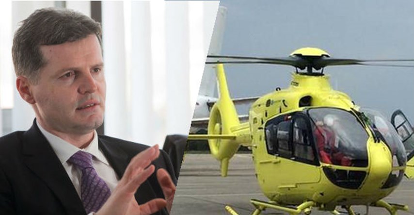Tvrtka zadužena za helikoptere hitne službe: Nakić obmanjuje javnost, ne zna čitati specifikacije