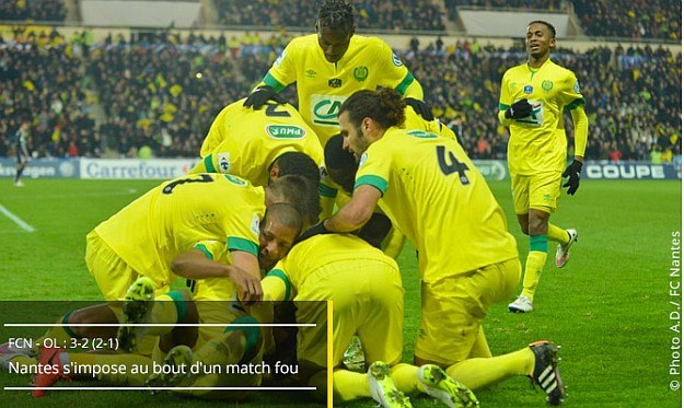 Nantes preokretom i hat-trickom Bessata izbacio Lyon iz Kupa