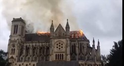 U velikom požaru izgorio krov katedrale u Nantesu