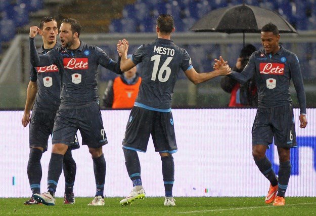 Napoli bez Strinića izvukao remi protiv Lazija u prvoj utakmici polufinala Kupa