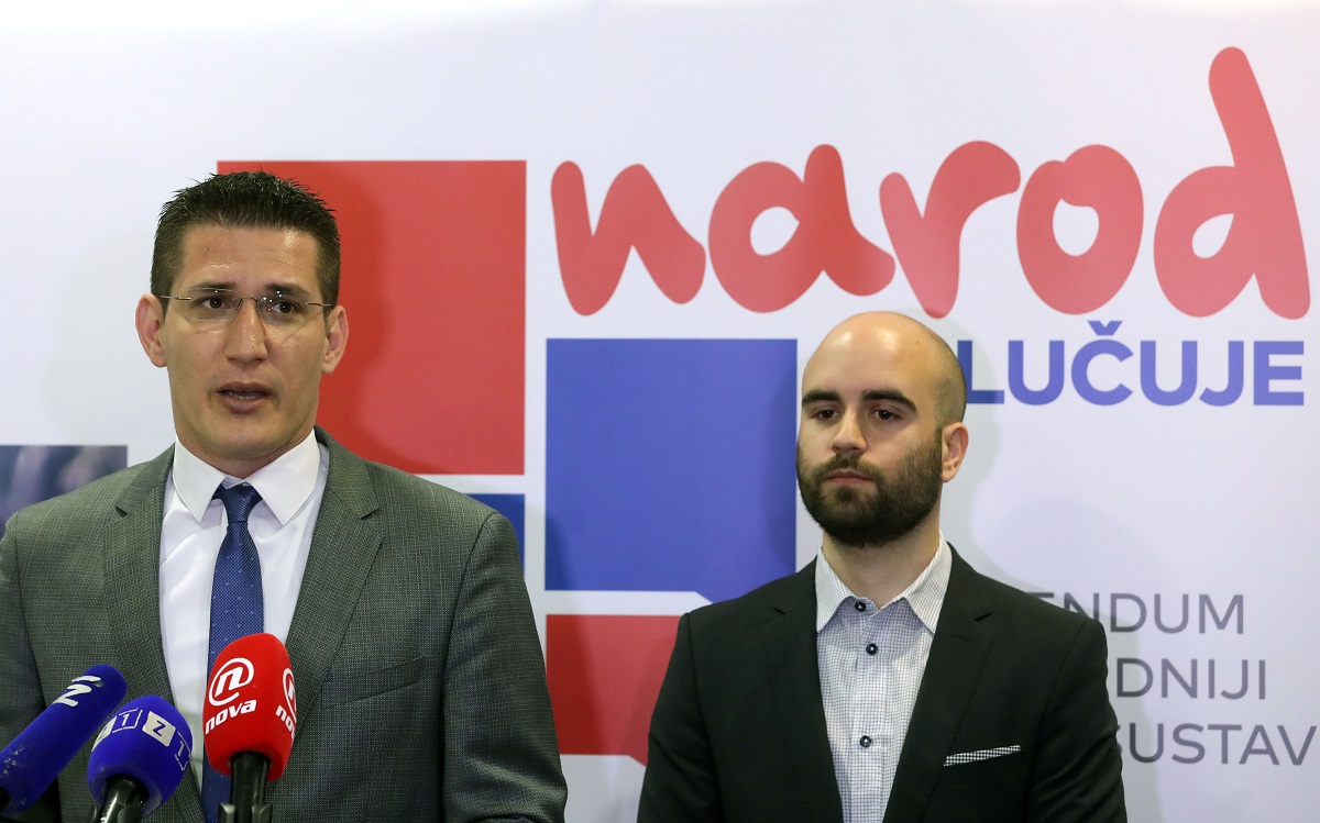 Inicijativa Narod odlučuje tvrdi da su u tri dana skupili 78.000 potpisa za promjenu izbornog zakona