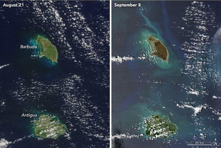 VIDEO Uragan Irma pretvorio karipski raj u pakao: Poharani otoci promijenili boju