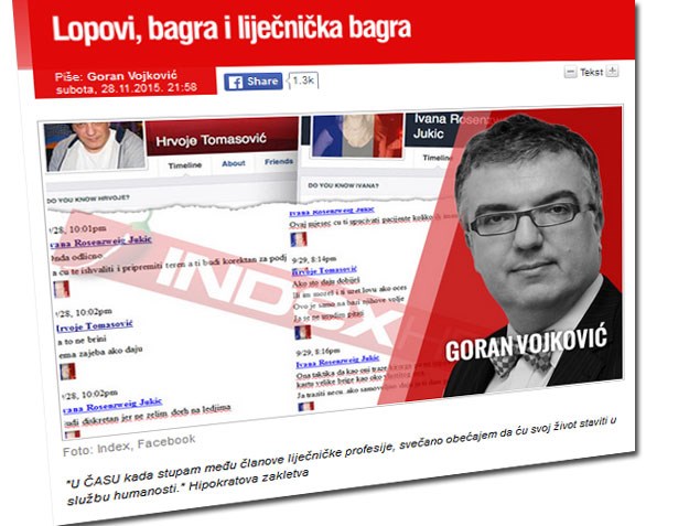 Reakcija odvjetnika Hrvoja Tomasovića na komentar Gorana Vojkovića