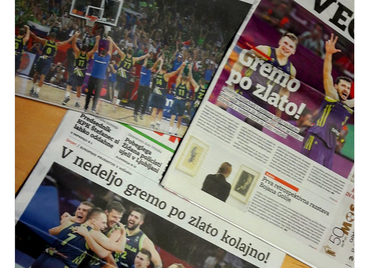 SLOVENIJA NIJE SPAVALA, SLAVE POVIJESNI USPJEH Pogledajte jutrošnje naslovnice susjeda