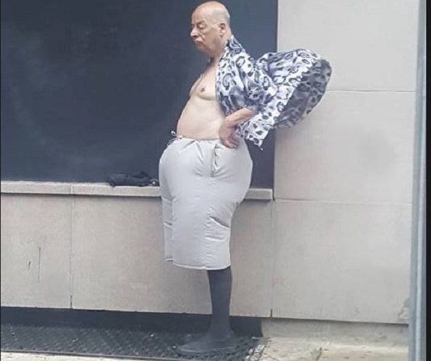 FOTO Kralj ljeta: Čovjek koji se godinama hladi iznad ventilacije poharao internet