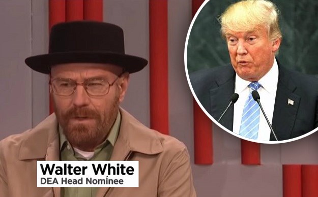 VIDEO Walter White se vratio, ali samo kako bi sprdao Donalda Trumpa
