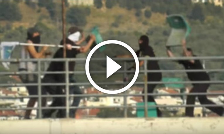 Najbrutalnija snimka nereda: Grobari objavili video tučnjave iz Grčke