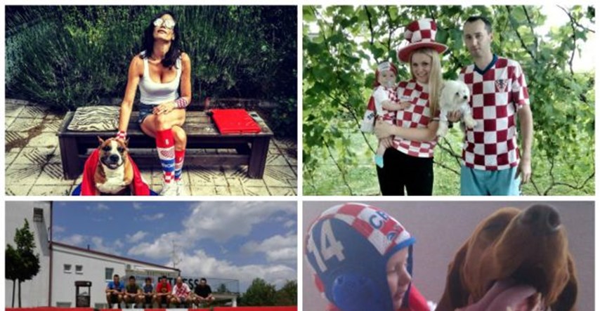 FOTO Poslali ste nam svoje najbolje fotke: Evo kako ste navijali za Hrvatsku