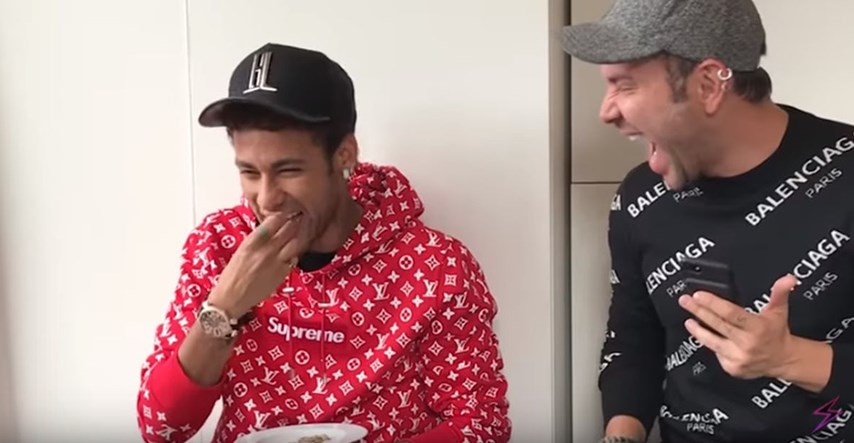 Neymar nije htio odgovarati na pitanja pa je morao jesti crve