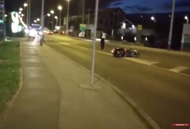 Na Samoborskoj cesti motociklist sletio s ceste, udario u stup i poginuo