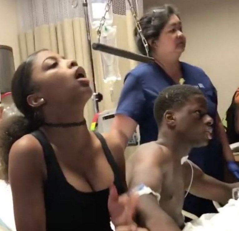 VIDEO Doživio nesreću, u posjet u bolnicu istovremeno mu došle djevojka i ljubavnica