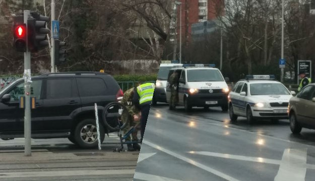 Više ozlijeđenih u prometnoj nesreći na Vukovarskoj, na terenu i vojna policija