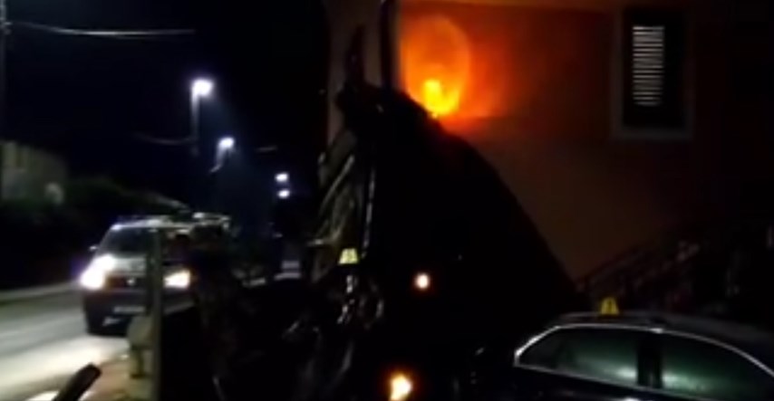 VIDEO Teška prometna nesreća kod Rijeke, automobil završio na zidu kuće